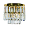 Бра NewRgy W2752E/2A GOLD+CLEAR