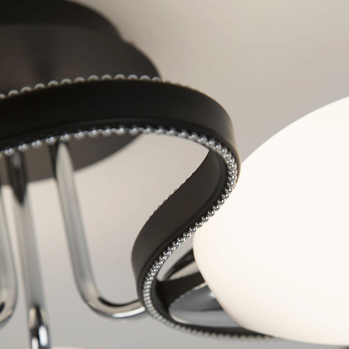 CL131132 Октава Темный+Хром Люстра Люстра потолочная  CL131132