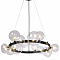 Люстра Crystal Lux AGATA SP15 V2 BLACK/TRANSPARENTE