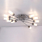 CL109101 Хеликс Хром Мат+Хром Св-к Люстра Люстра потолочная  CL109101
