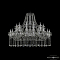 Люстра большая Bohemia Ivele Crystal 1413/24+12/530 Ni