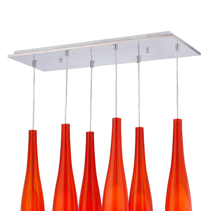 Люстра большой Sfera Sveta 5043/6 RED