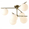 Люстра Crystal Lux FELIZ SP-PL6 BRONZE/WHITE