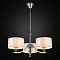 CL466130 Эвита Хром+Белый Св-к Люстра Люстра подвесная  CL466130