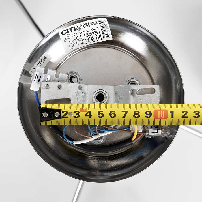 CL155131 Лайма Хром Св-к Люстра Люстра потолочная  CL155131