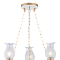 Люстра подвесная Sfera Sveta 85649/3B WHITE+GOLD