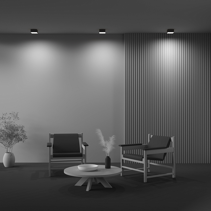 Светильник Technical C032CL-12W3K-SQ-B