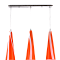Светильник тройной Sfera Sveta 5067/3 ORANGE