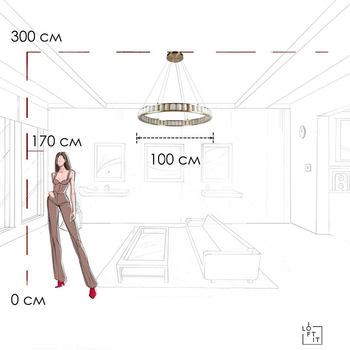 Светильник LOFT IT 10415/1000