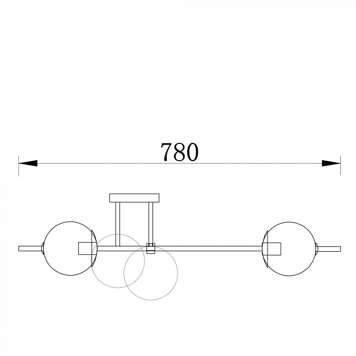 Светильник на штанге Freya FR5205PL-06BS