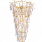 Люстра подвесная Crystal Lux REINA SP34 D1200 GOLD PEARL