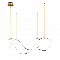 Люстра NewRgy KT876-DW-150 BRASS