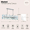 Светильник подвесная Maytoni MOD201PL-08N