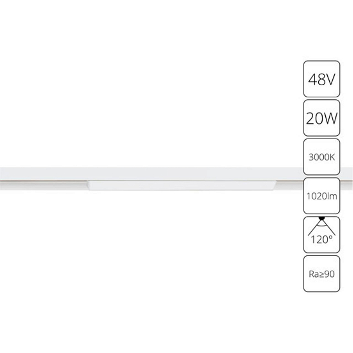 Трековая система ARTE LAMP A4673PL-1WH