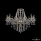 Люстра большая Bohemia Ivele Crystal 1415/12/300 G Balls