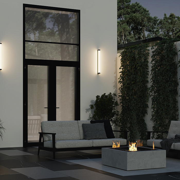 Бра Outdoor O482WL-L16B3K
