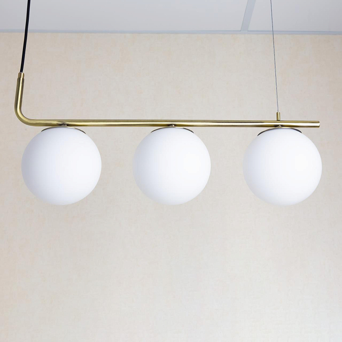 CL112133 Бремен Бронза Св-к Подвес Люстра тройной  CL112133