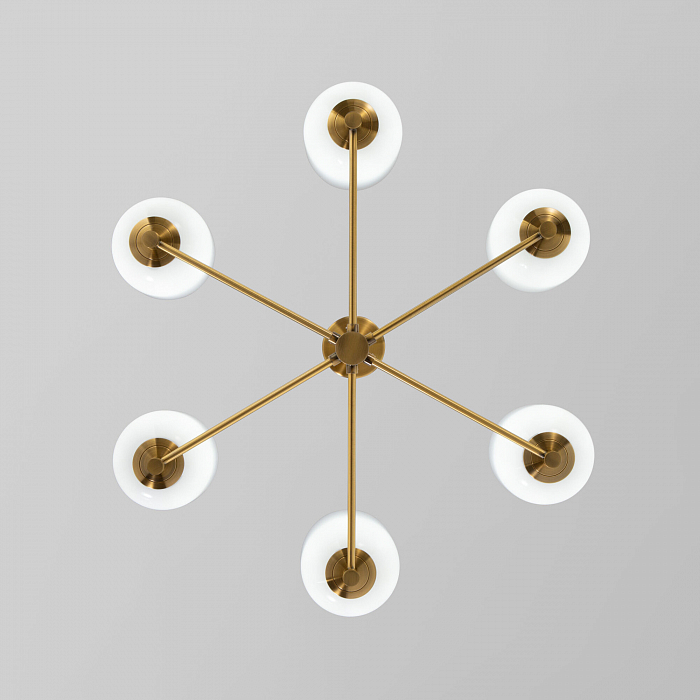 Люстра Eurosvet 60161/6 латунь