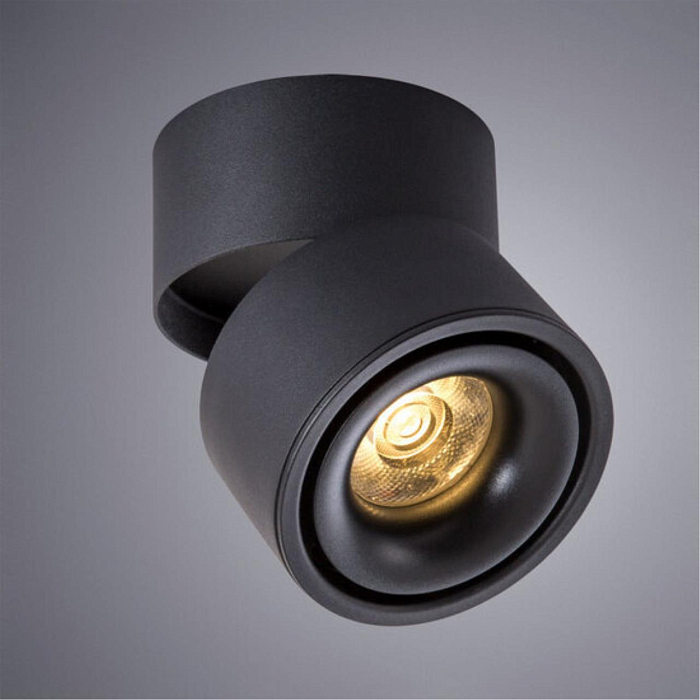 Спот на 1 лампу ARTE LAMP A7715PL-1BK