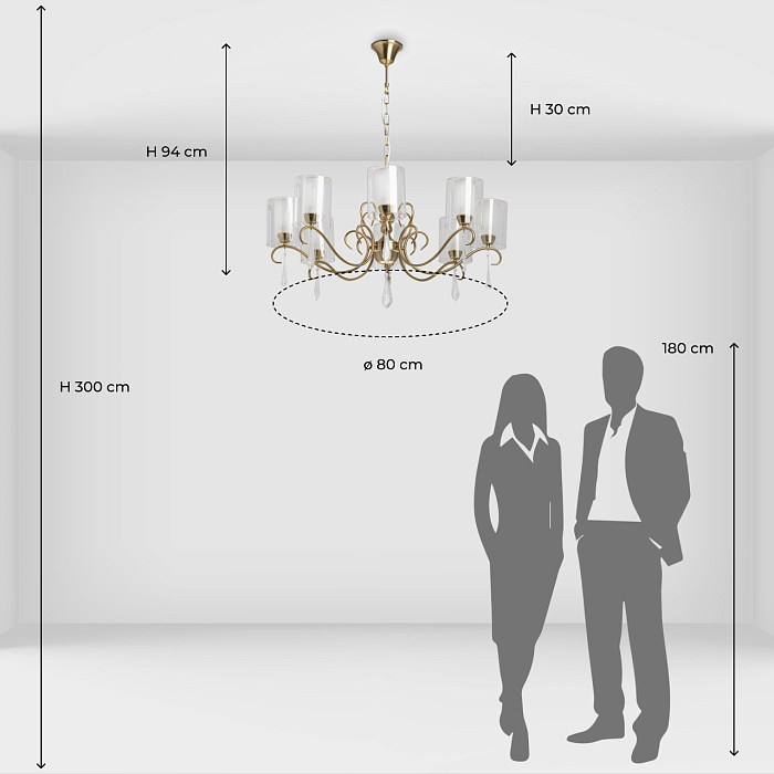 Люстра подвесная MW-Light 303012708