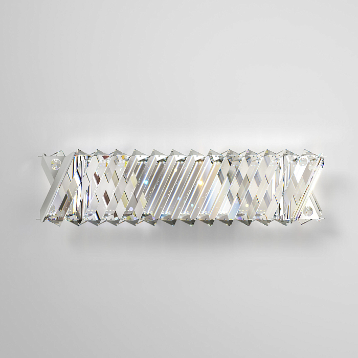 Eurosvet 101005 LED никель хрусталь Strotskis