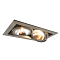 Спот встраиваемый ARTE LAMP A5949PL-2GY