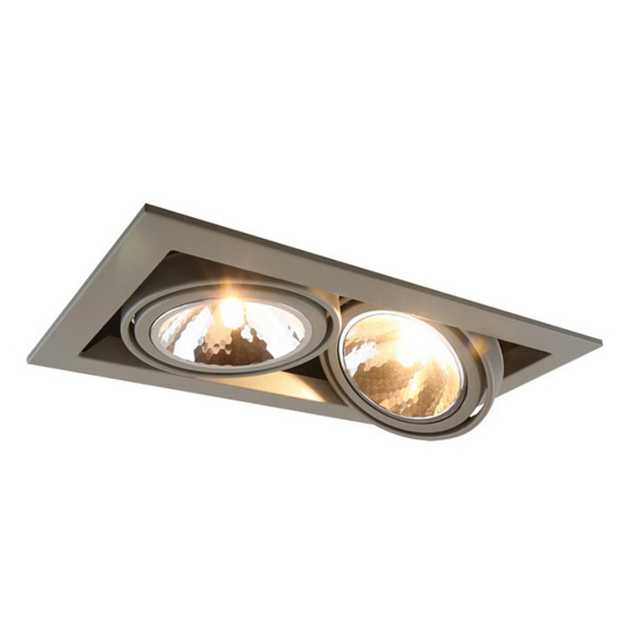 Спот встраиваемый ARTE LAMP A5949PL-2GY