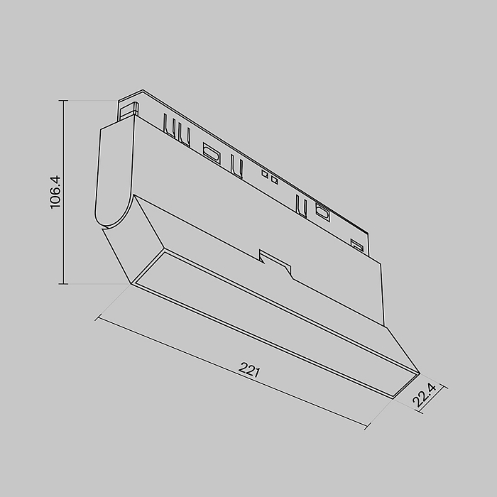 Трековая система Technical TR036-4-12WTW-DSZ-W