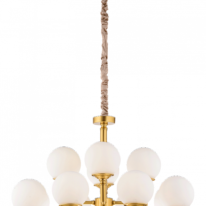 Люстра NewRgy 8683/8+4LT BRASS
