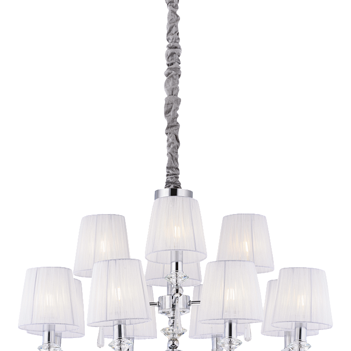 Люстра NewRgy 8902/8+4CR CHROME