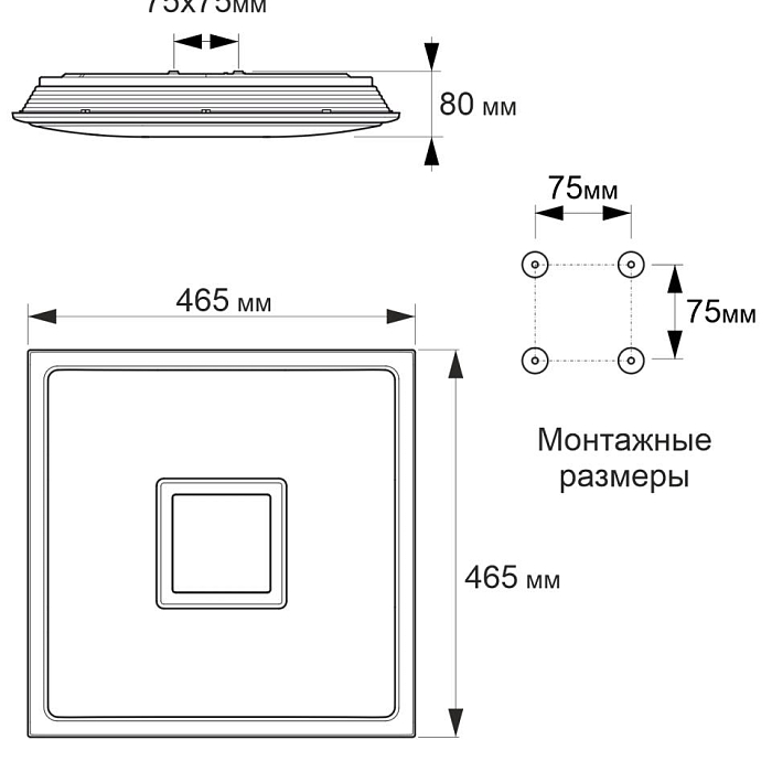 Люстра потолочная  CL703AK50G