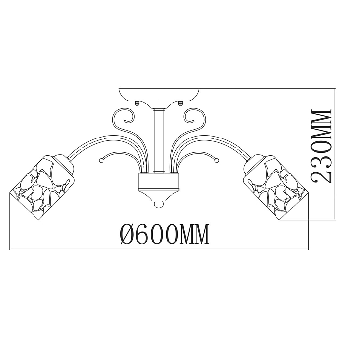 Люстра на штанге MW-Light 261019505