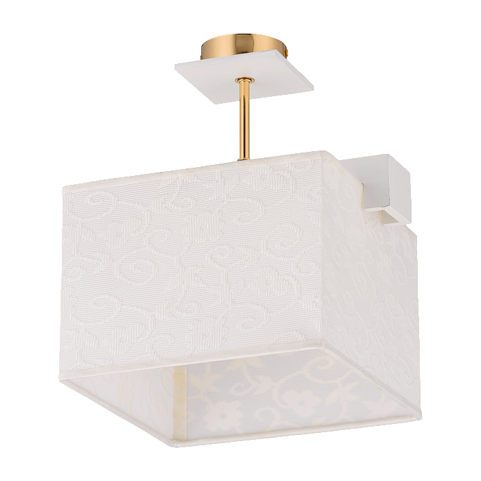 Люстра на штанге Sfera Sveta 85636/1C WHITE+GOLD