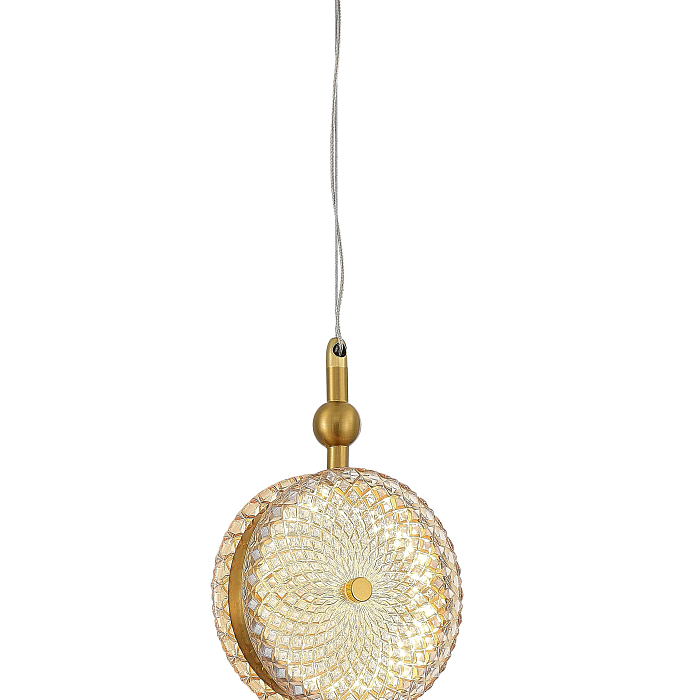 Люстра NewRgy D2816-DW-15 BRASS