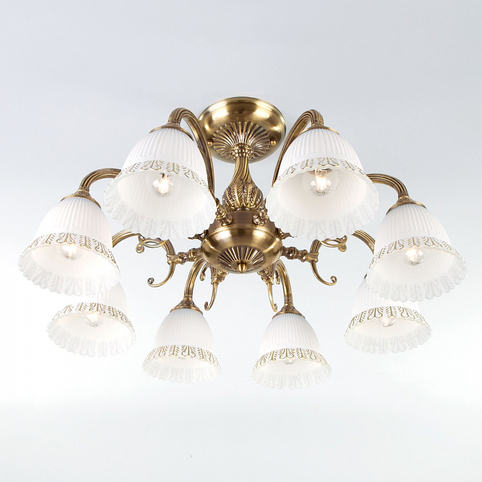 Светильник потолочная Eurosvet 60107/8 античная бронза