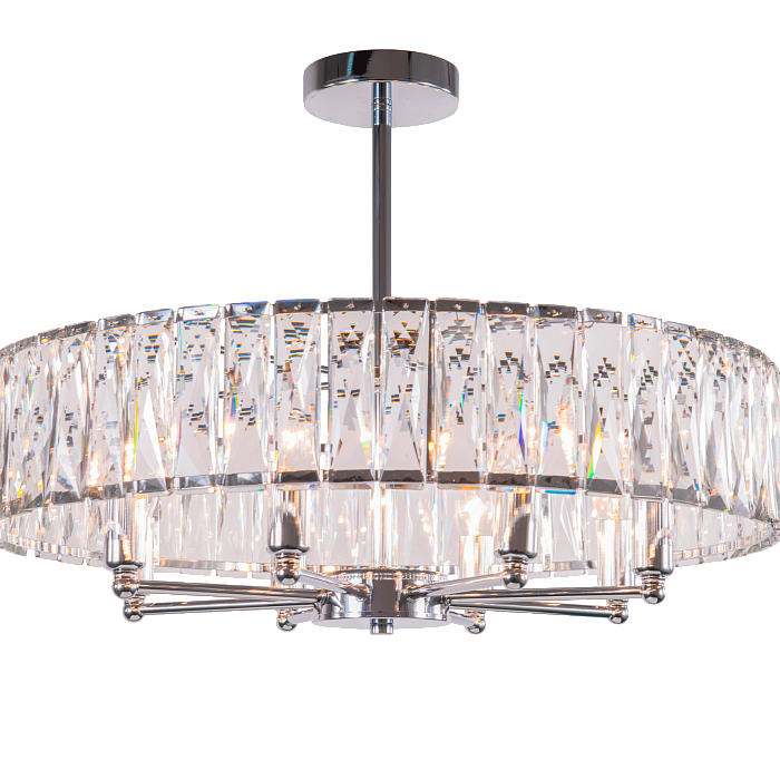 Люстра NewRgy 2432R/8A CHR+CL