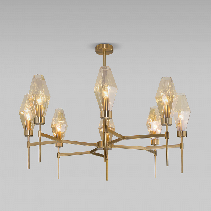 Люстра Eurosvet 60143/8 латунь
