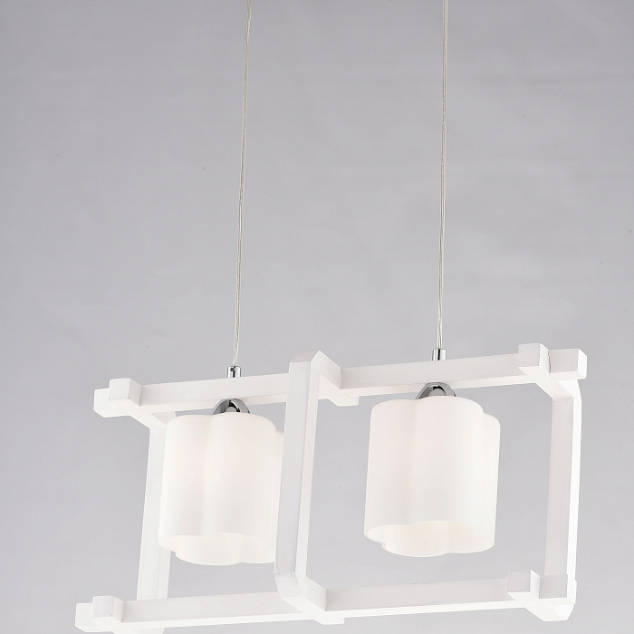 Светильник двойной Sfera Sveta 85588/2P WH+CH