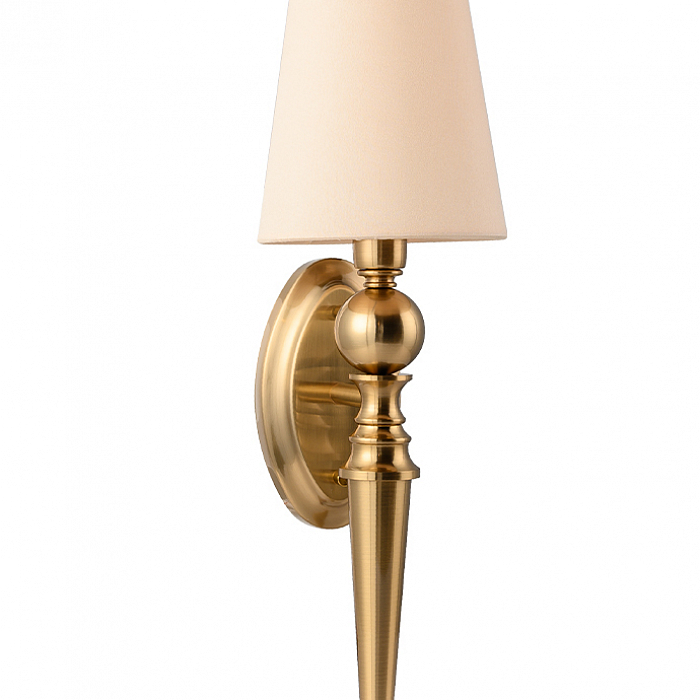Бра Crystal Lux PER AP1 BRASS/BEIGE