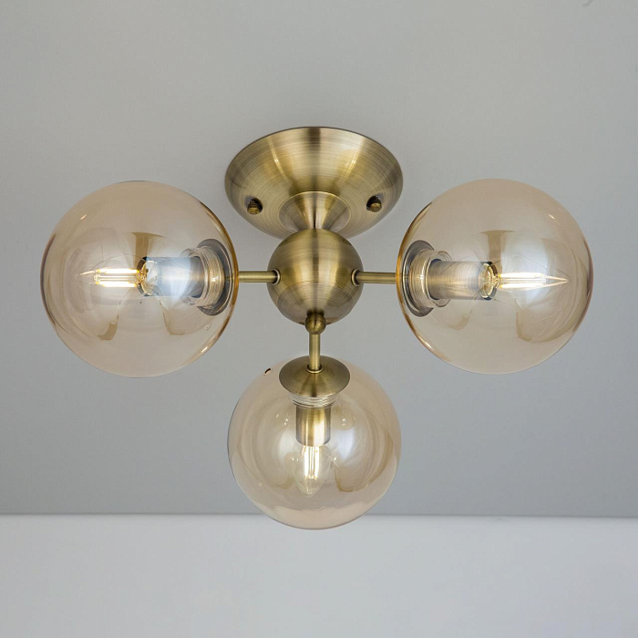 CL102133 Томми Бронза Св-к Люстра Люстра потолочная  CL102133