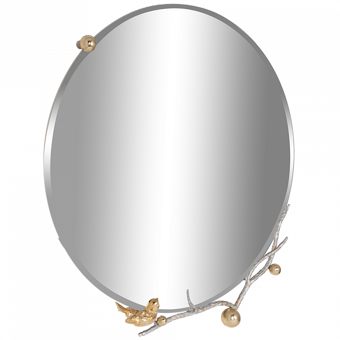 Зеркало BOGACHO 79037 Айвори(АС), цв. к. Айвори Мраморное золото(АСМзл)