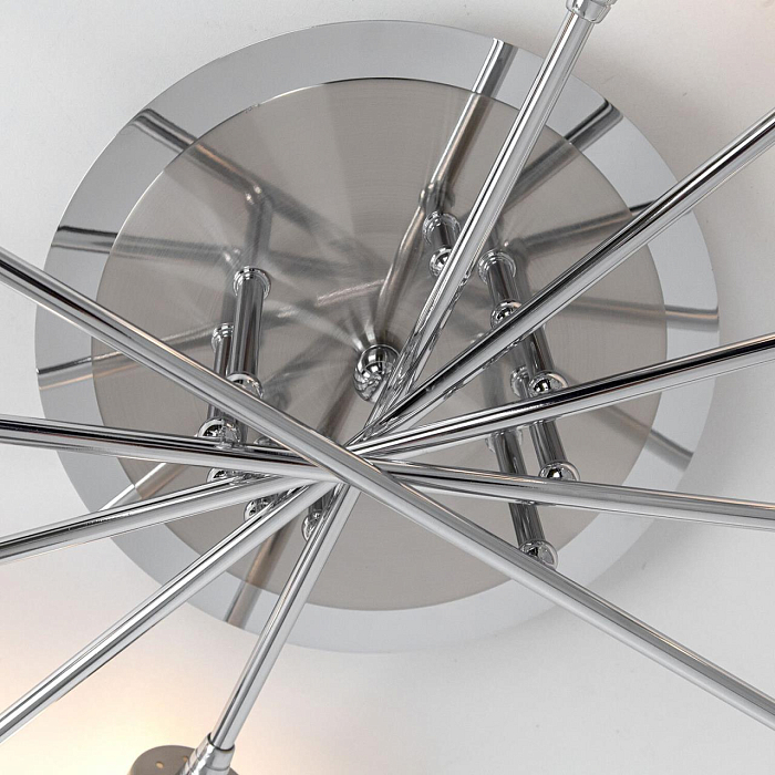 CL109101 Хеликс Хром Мат+Хром Св-к Люстра Люстра потолочная  CL109101