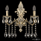 Бра на 2 лампы Bohemia Ivele Crystal 7202B15/2/210 A GW