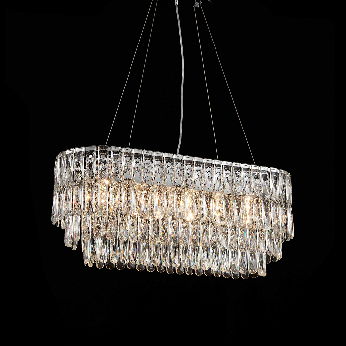Люстра NewRgy NW075-L800*W300*H340 CHROME OVAL