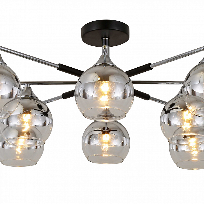 Люстра Sfera Sveta 74539/8 CHROME+BLACK