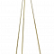 Торшер NewRgy 4001AFL ANTIQUE BRASS+ BLACK