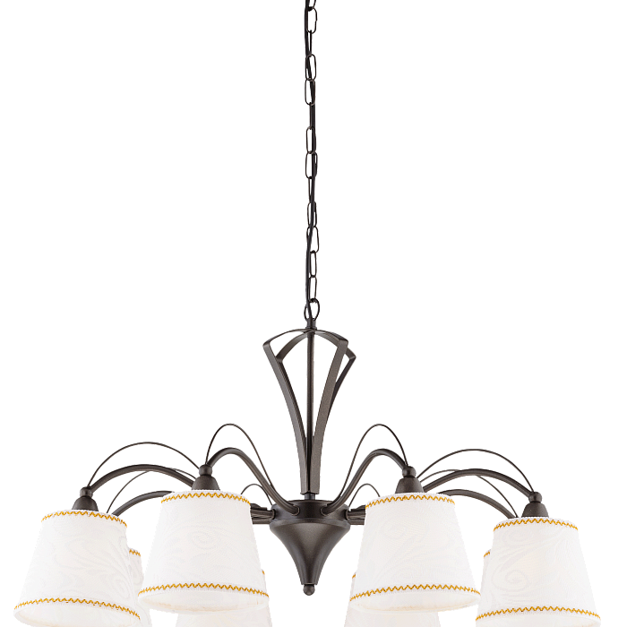 Люстра подвесная Sfera Sveta 85623/8 BLACK+GD