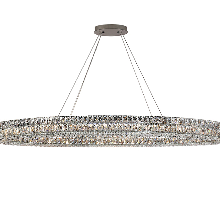 Люстра Newport 8550/160 C oval chrome