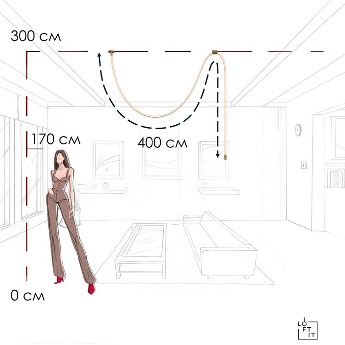 LOFT IT 10388A Brass