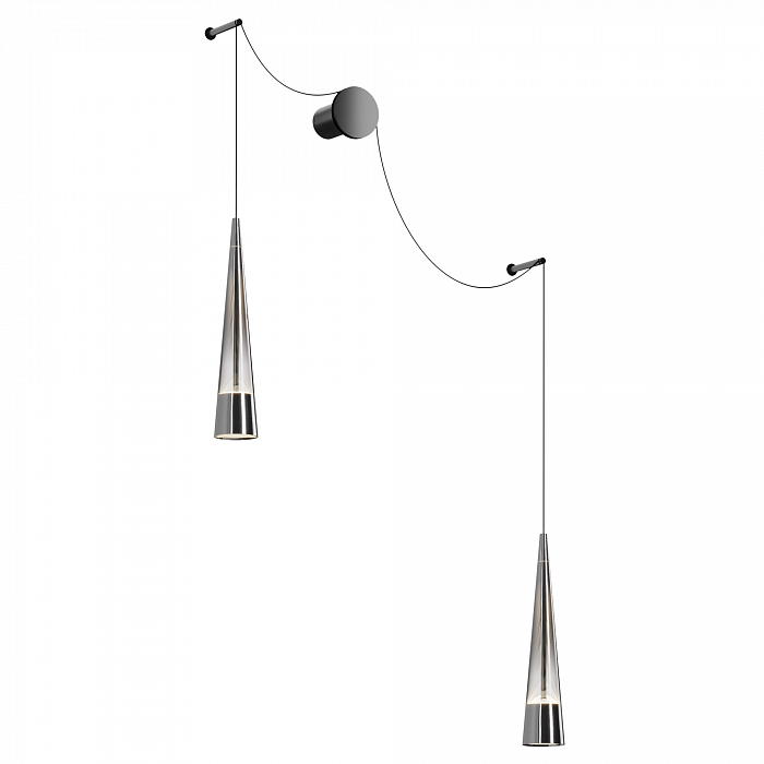 Бра на 2 лампы Maytoni P090WL-L24CH3K